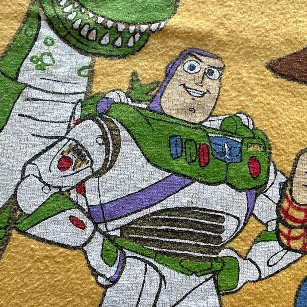 Disney Pixar Yellow Toy Story Graphic T-Shirt in Size 5T - Picture 2 of 8